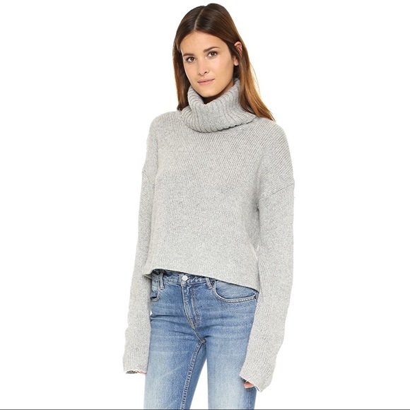 One Teaspoon Entourage Wool Blend Knit Grey XS NWT - Picture 6 of 11